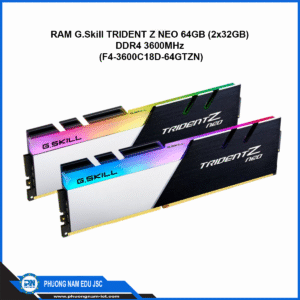 RAM G.Skill TRIDENT Z NEO 64GB (2x32GB) DDR4 3600MHz (F4-3600C18D-64GTZN)